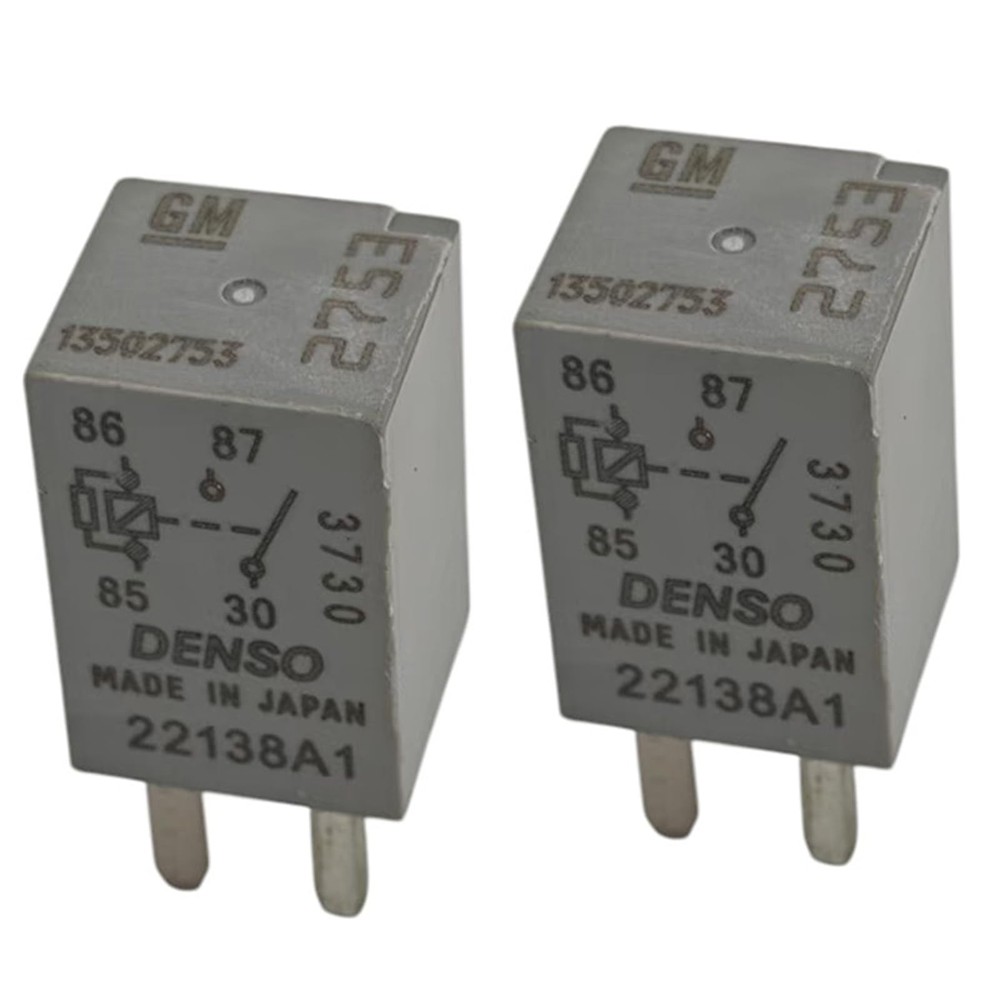 13502753 2753 12VDC 20A 4Pins Mini Micro Multi-Purpose Relay - OEM Replacement
