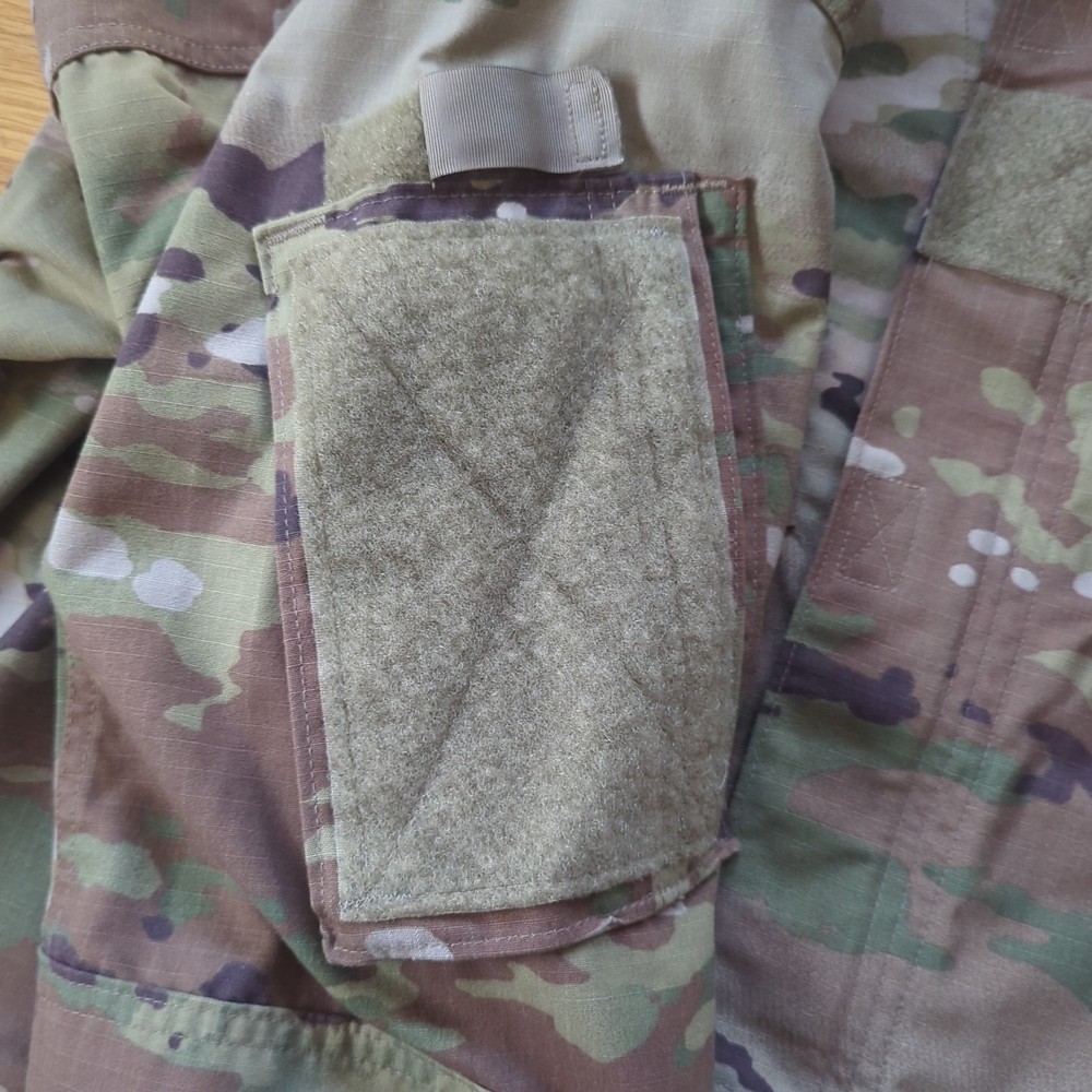 U.S. Army Combat Uniform Recruiter Instructor Camo Coat Jacket Size Medium Long