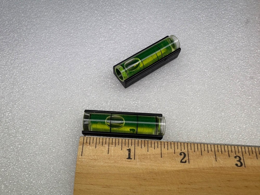 Mechanical Clock Bubble Level Set of 2