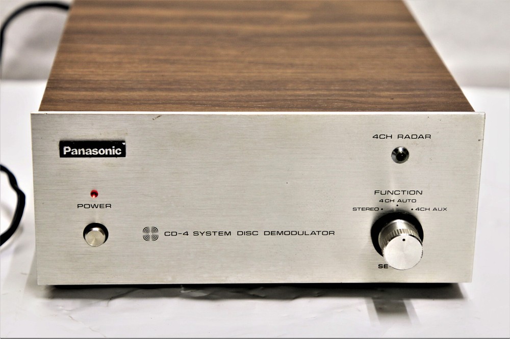 Panasonic SE-405 CD-4 System Disc Demodulator 4 Channel Radar (Untested) #1838