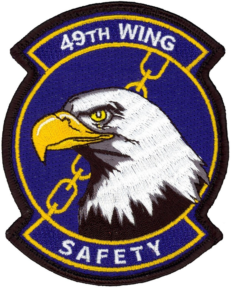 USAF 49th WING – SAFETY PATCH