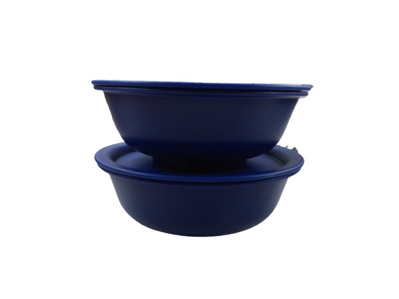 NEW Blue Diamond Mini 8" Fruit Colander w/Lid 2 pack BLUE