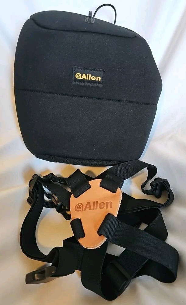 Allen Adjustable Binocular Strap/Harness and case Black--B01