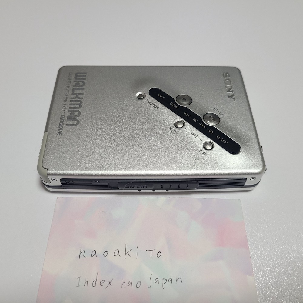SONY Walkman Cassette Player WM-EX677 Operation confirmed