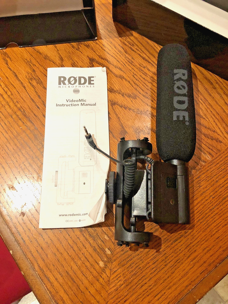 Rode videomic directional video condenser microphone