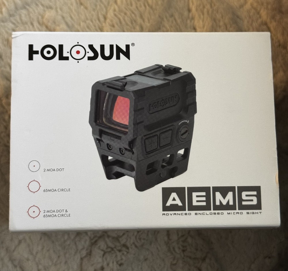 Holosun AEMS Advanced Enclosed Micro Sight - Red Dot - AEMS