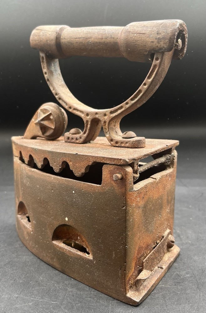 Antique Coal 19th Century Iron