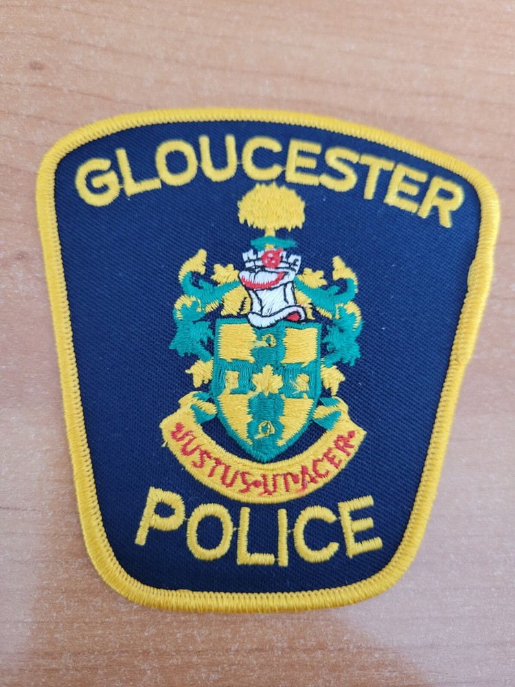 Gloucester Ontario Canada Police Patch