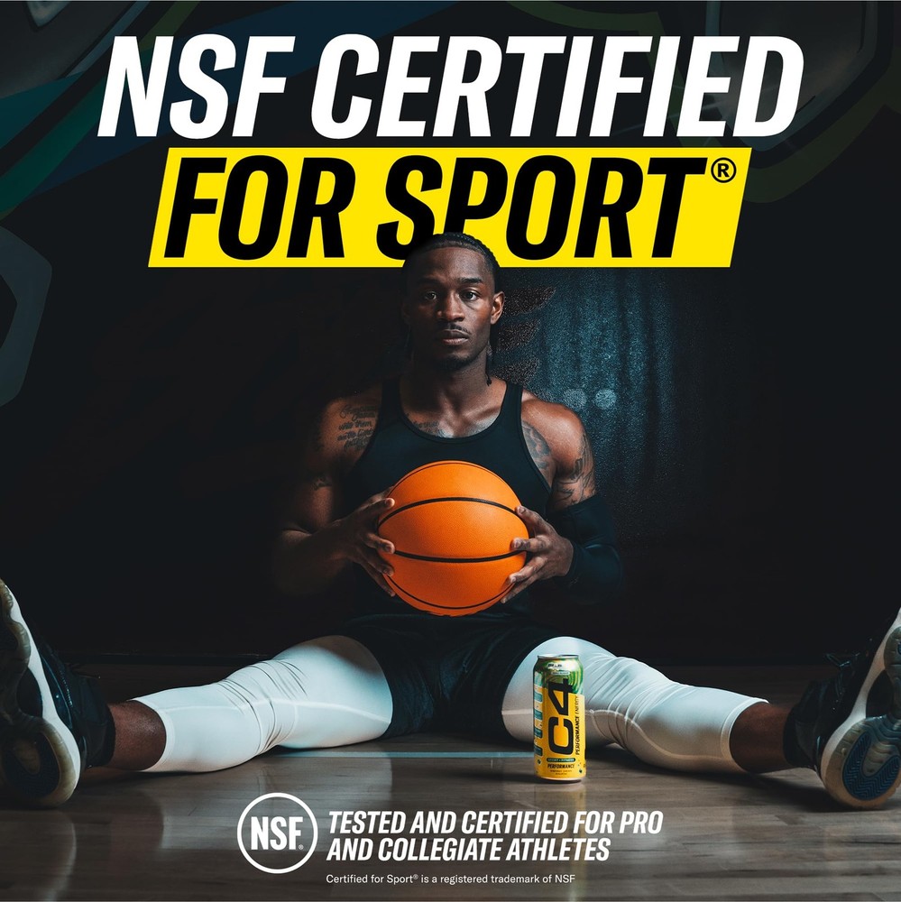 C4 Energy Drinks Variety Pack, Sugar Free Pre Workout Performance Drink With ...