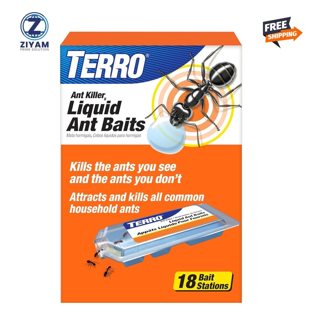 TERRO T300-3SR Liquid Ant Killer – 3 Pack Terro Liquid Ant Baits