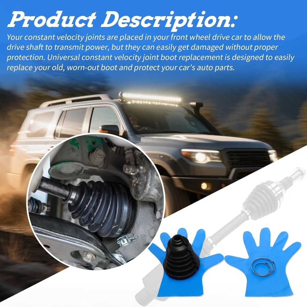 Universal CV Boot Kit Split Design