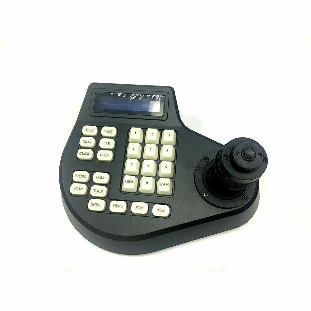 4D PTZ Speed Dome Keyboard Controller CCTV Security Camera RS485 Joystick 4 Axis