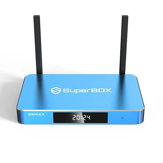 SuperBox S6 Max Android TV Box - No Fees - Authorized Distributor - Fast Ship!