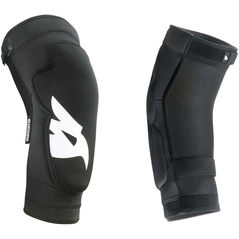 Bluegrass Solid Knee Pads - Black, Medium Breathable Air Mesh Fabric