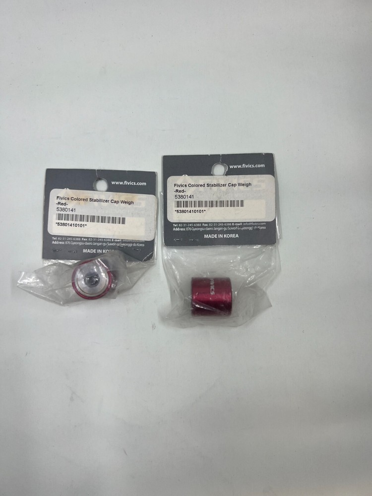 Fivics Red stabilizer Cap Weight