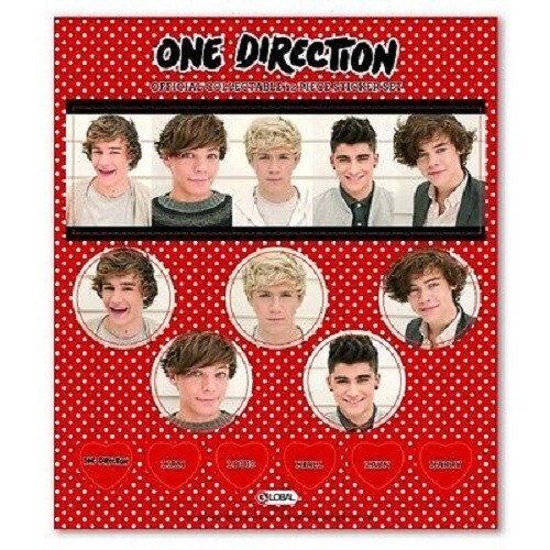 BULK BUY One Direction merchandise -sticker sheet x 20