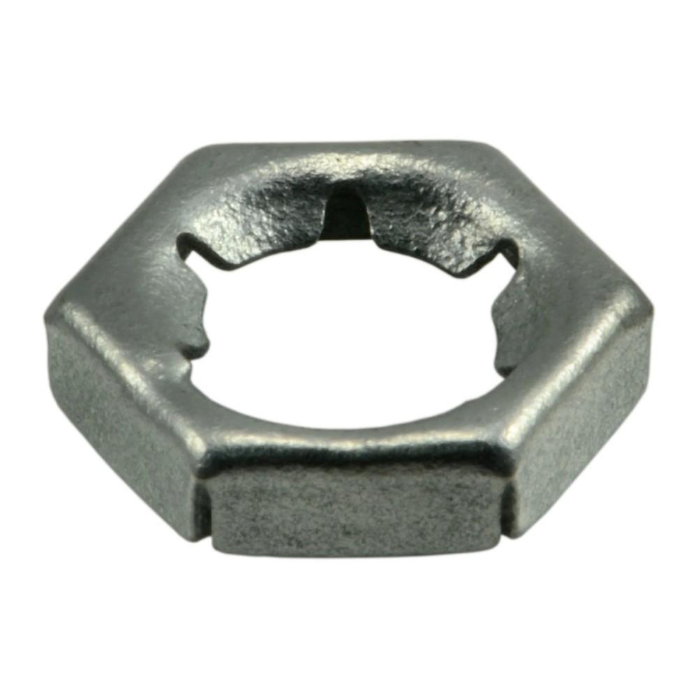 3/8"-16 Steel Coarse Thread Hex Speed Nuts (12 pcs.)