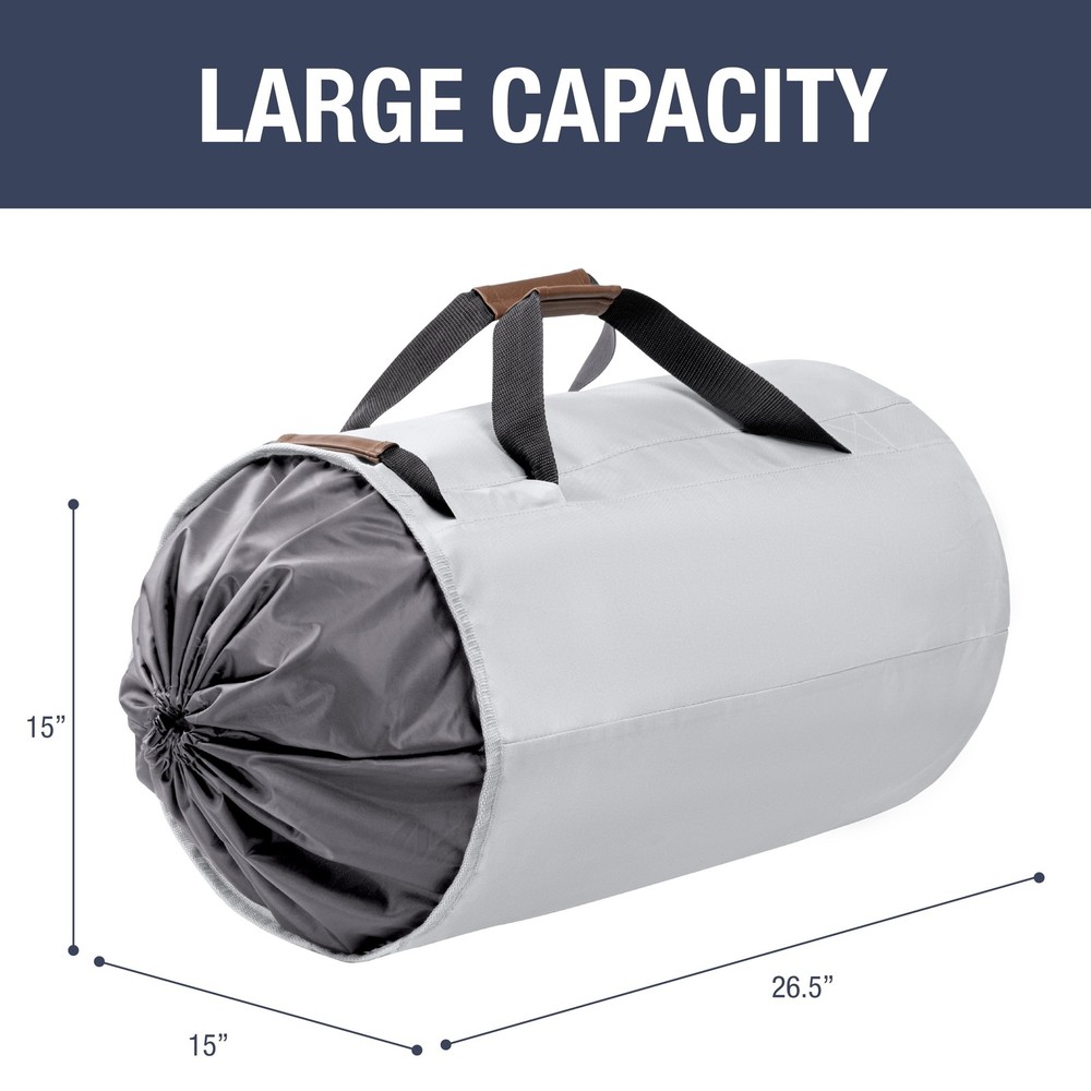 Laundry Duffel Luxe Stone Gray/Shadow Gray
