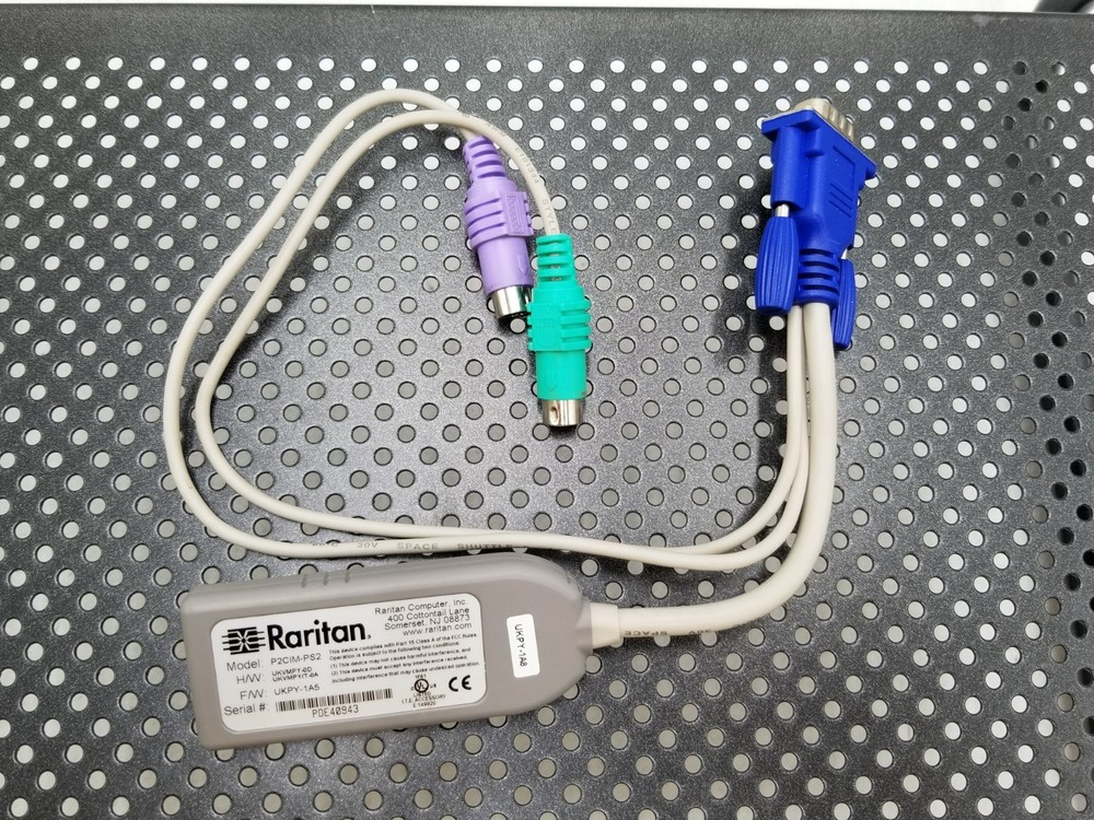 LOT OF 22 Raritan P2CIM-PS2 Switch Computer Interface Module CIM Cable