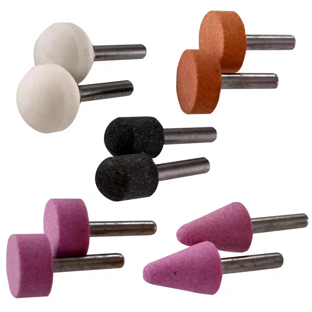 Aluminum Oxide Grinding Stone Set (10-Piece)