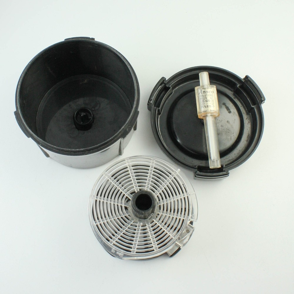 Anscomatic/Gaf - Adjustable Roll Film Developing Tank w/ Agitator/Thermometer