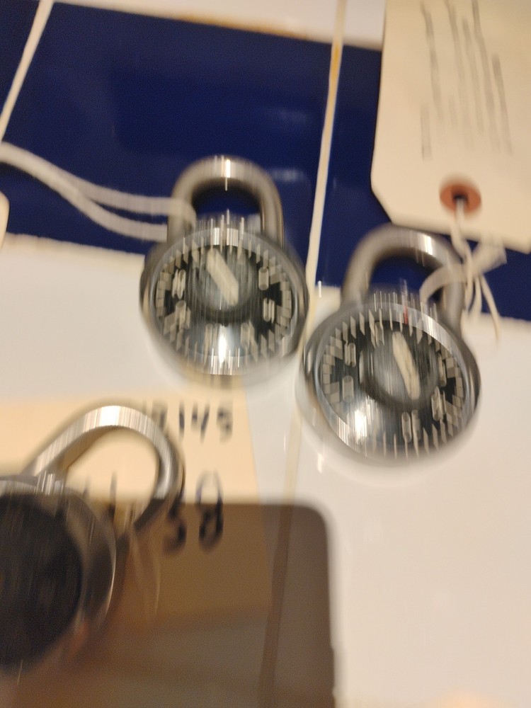 Lot Of (6) Master Combination Locks