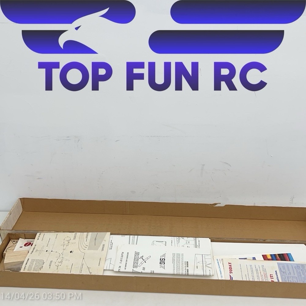 Sig Riser 100" balsa Rc Plane Kit 100" RC-62 kit