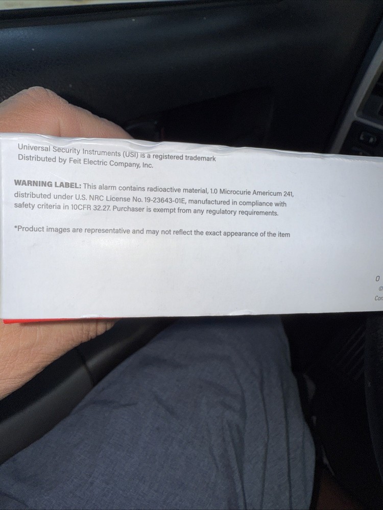 Universal Security Instruments Combination Alarm Smoke & Fire