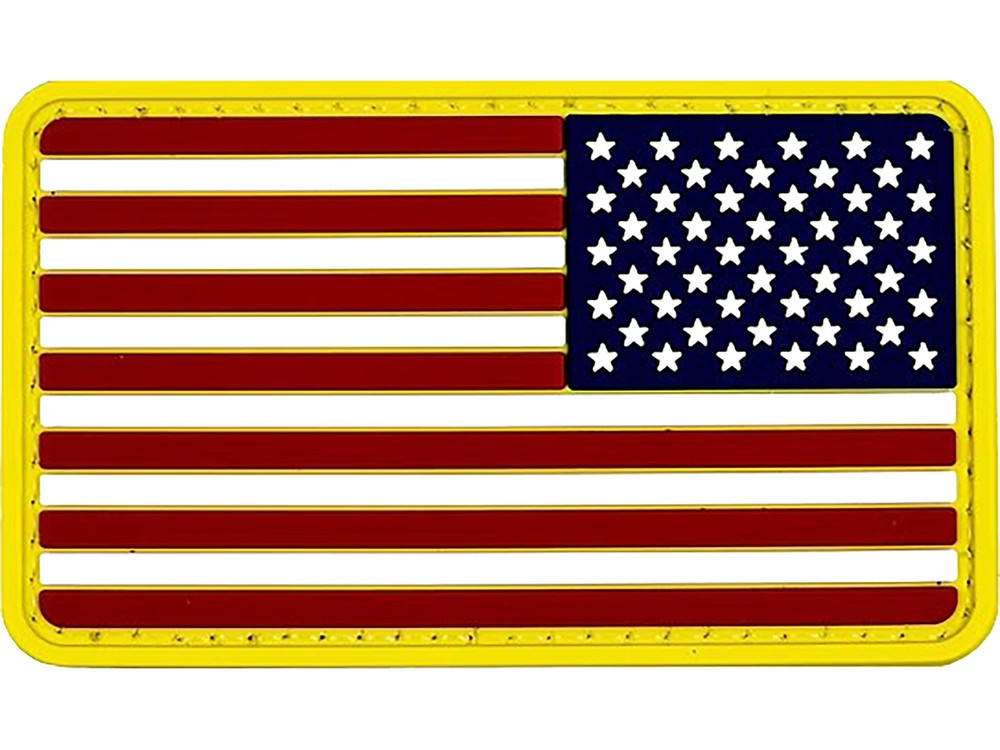 Merica Life US Flag Reverse PVC Morale Patch