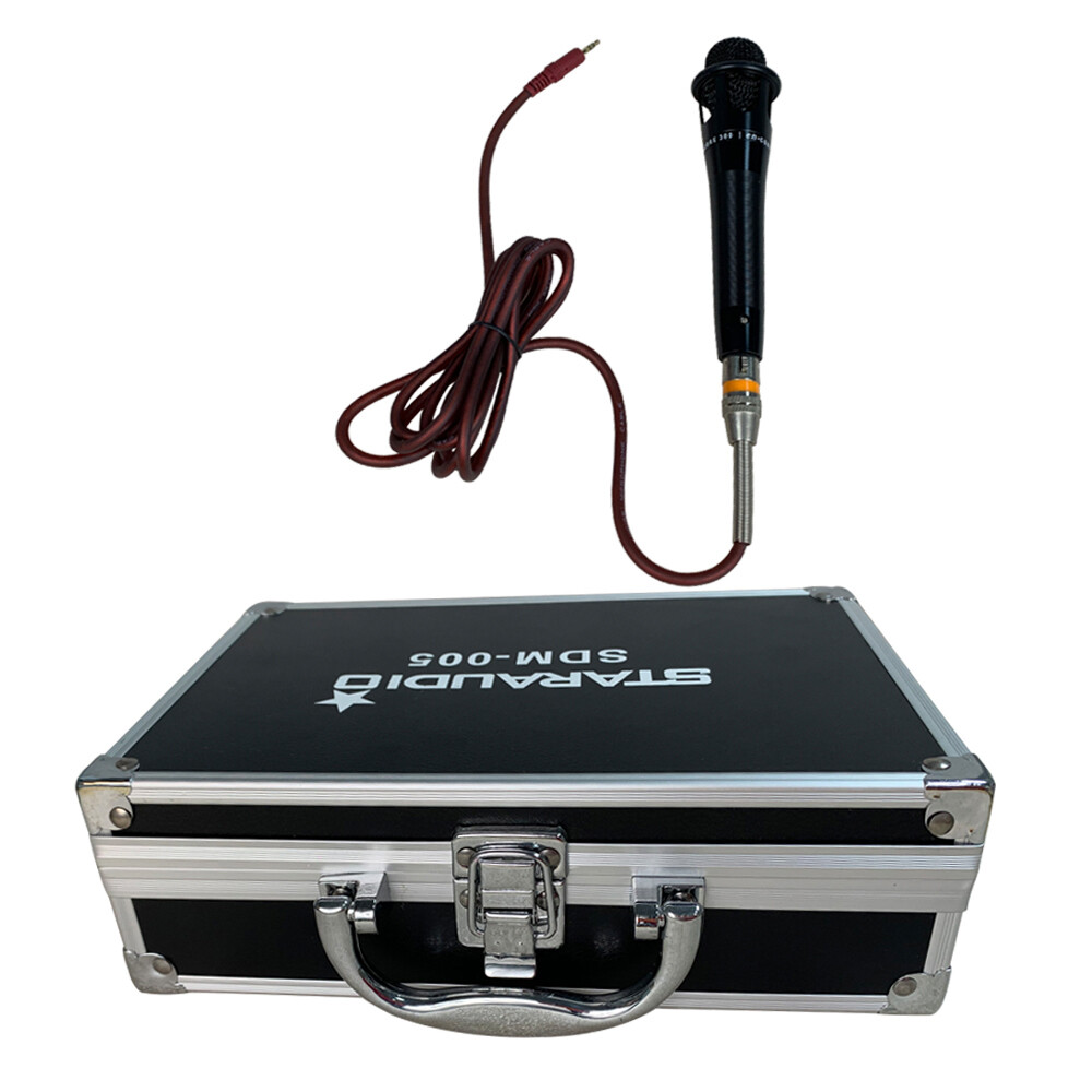 Wired Handheld Microphone Cardioid Elecrect Condense Complete Mic For Live Chat