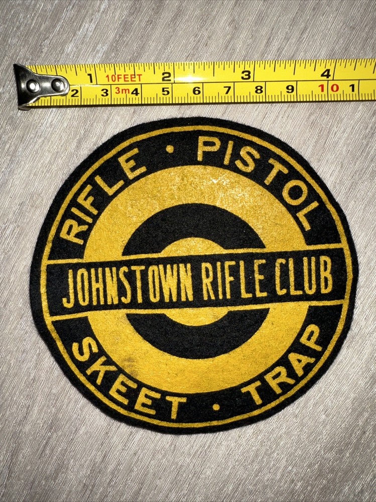 Johnstown Rifle Club Pistol Skeet Trap Patch