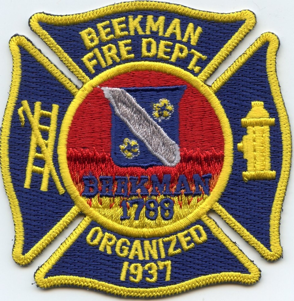 BEEKMAN NEW YORK NY FIRE PATCH