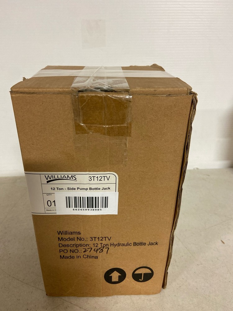 Williams Williams Bottle Jack, 12 t Short