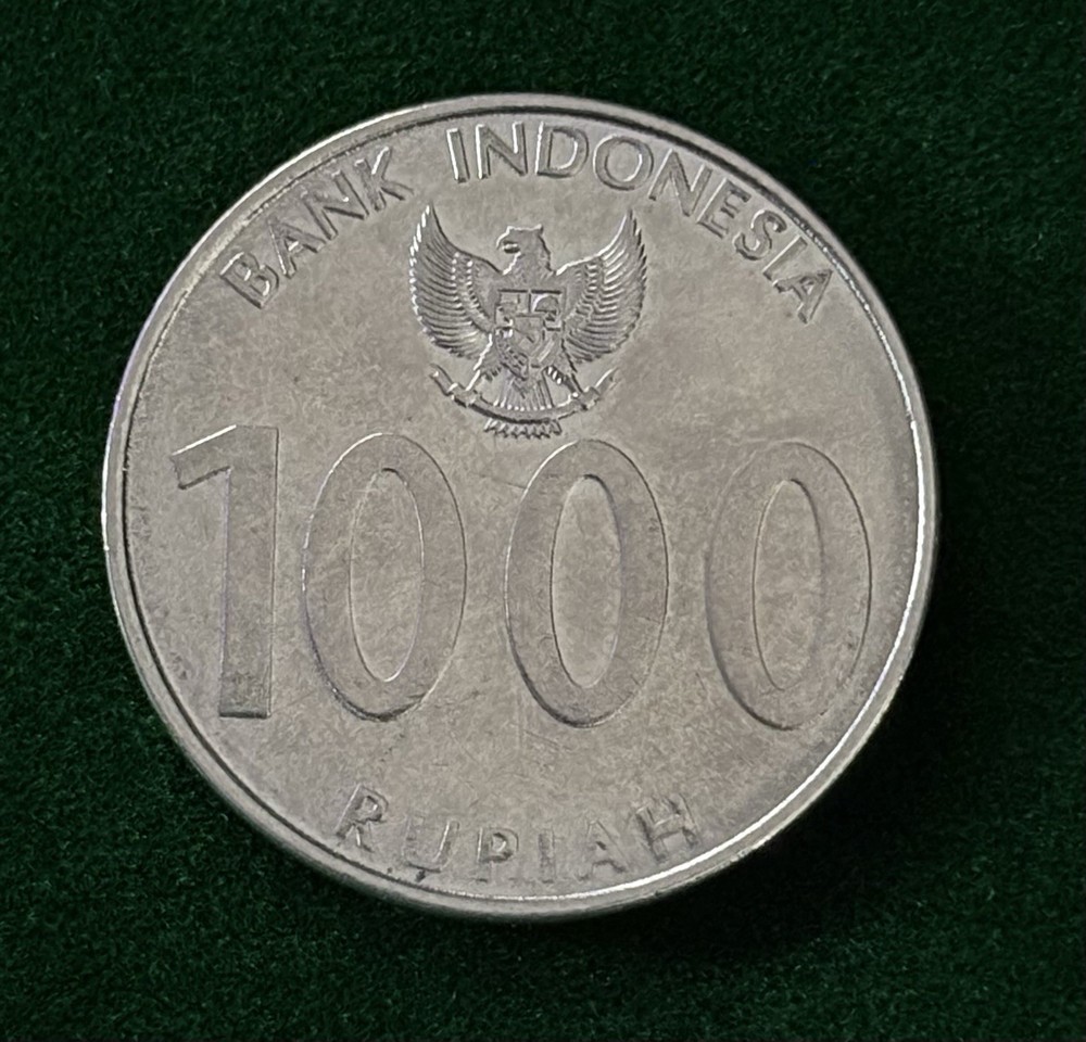 2010 1000 Rupiah Indonesia Excellent Condition