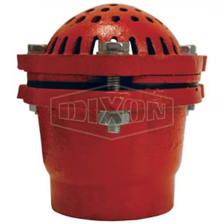 Dixon Dfvs40 4" Threaded Cast Iron Foot Valve