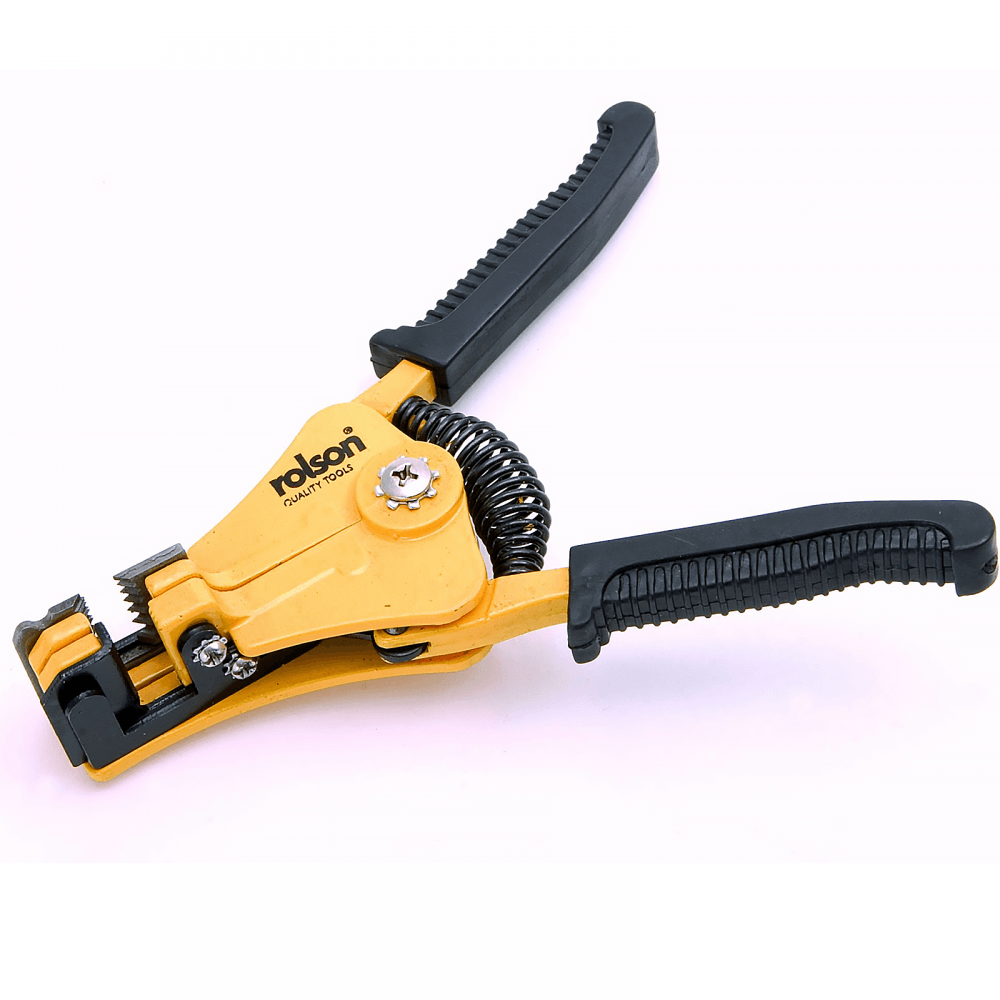 Rolson Die Cast Automatic Wire Strippers 0.5 to 3.2mm Wires