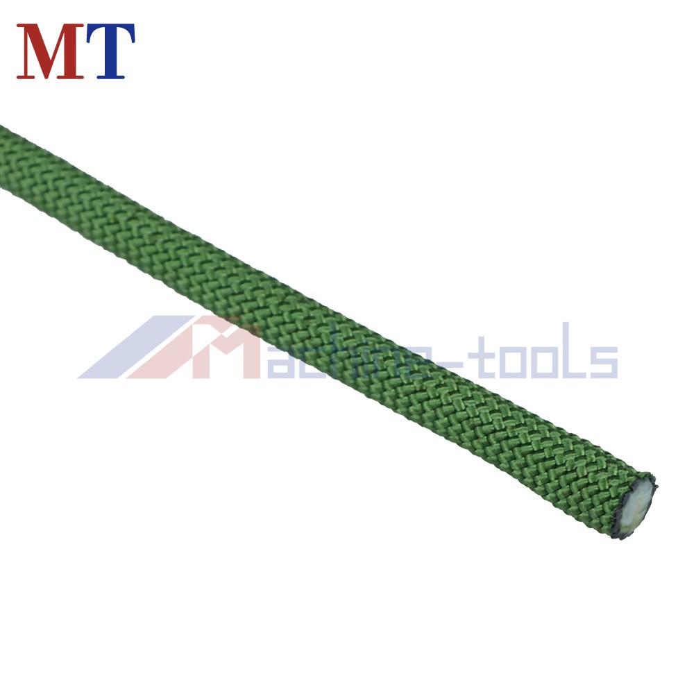 Strong Pulling Rope Braided Polyester Rope 3/8" × 100' 3520Lbs (Armygreen)