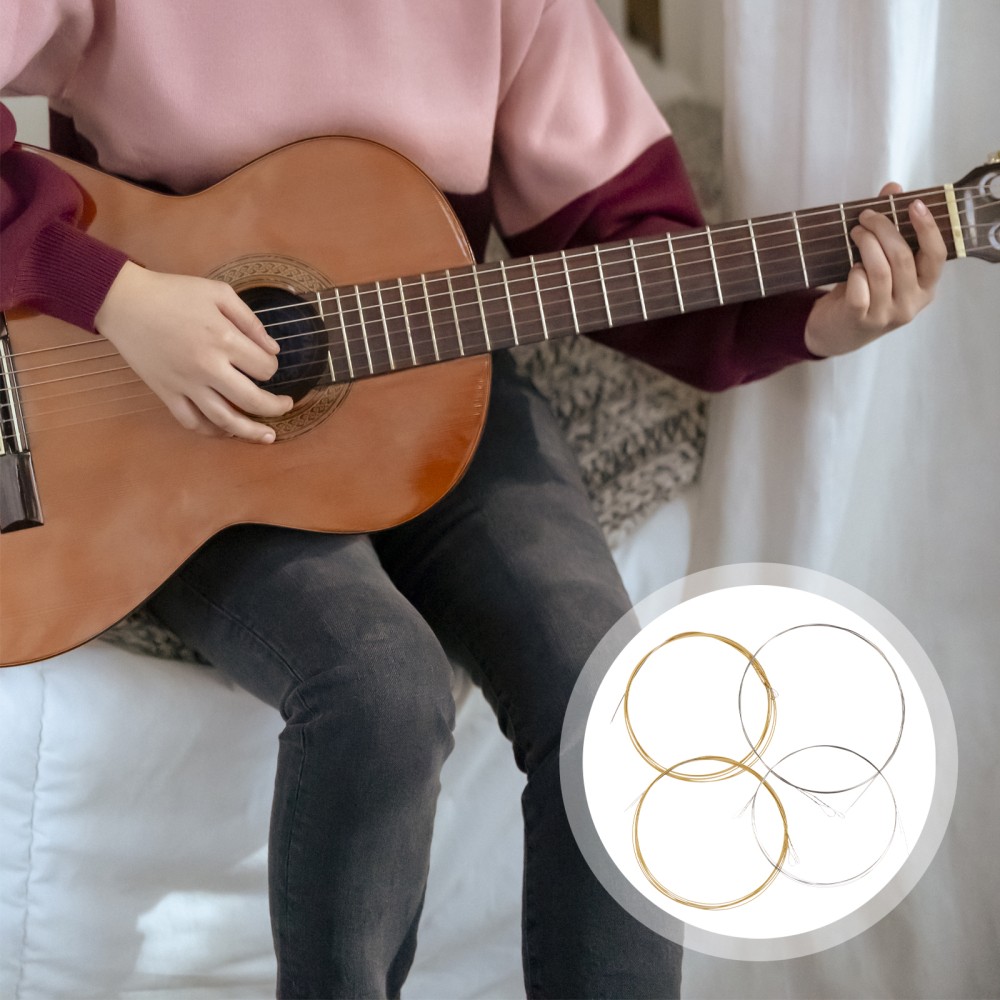 4pcs Practical Mandolin Replacement String Professional Mandolin Strings