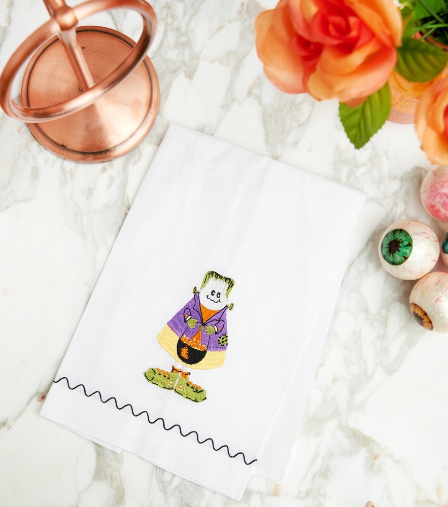 Frankenstein Halloween Guest Towel