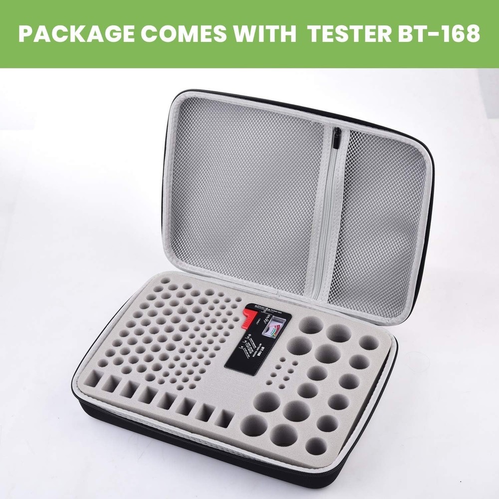 Universal Battery Storage Case - Holds 225 Batteries