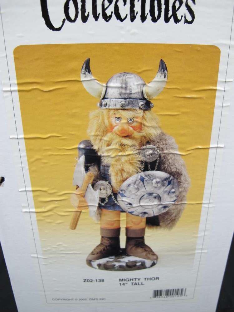 Zim's Nutcracker Heirloom Collectibles Mighty Thor 14"