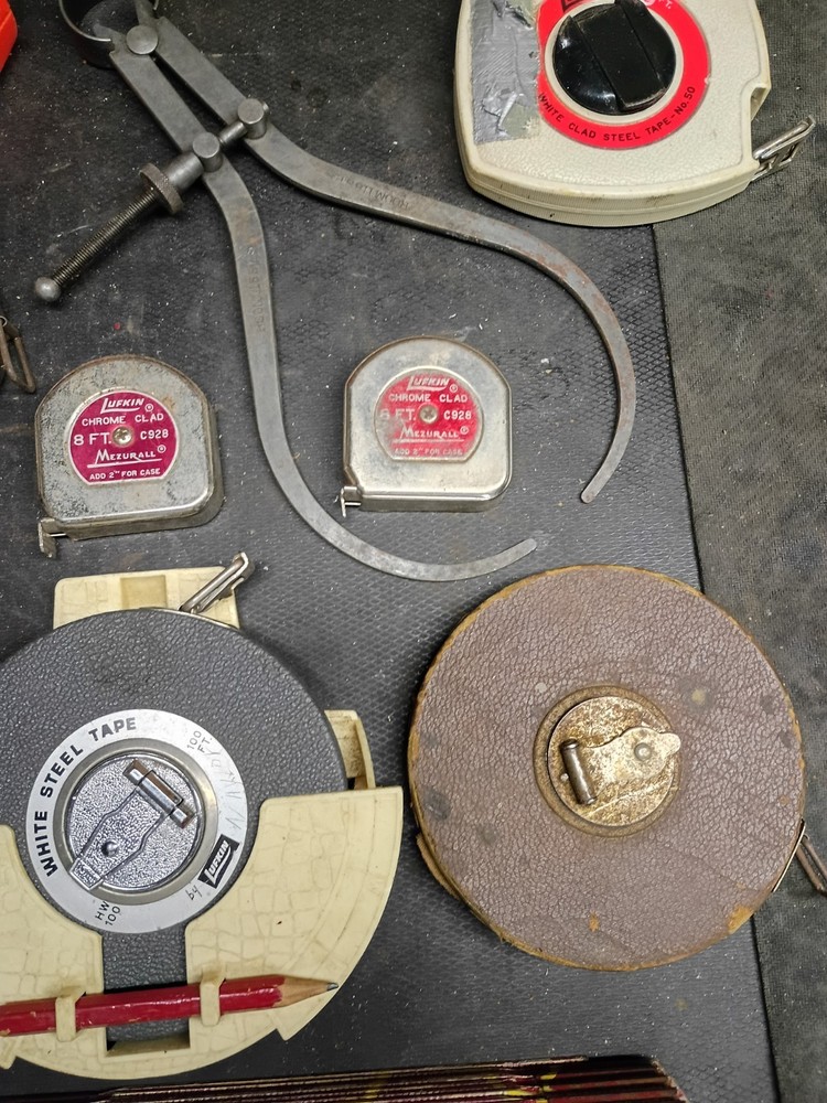 Vintage Lufkin Tool Lot