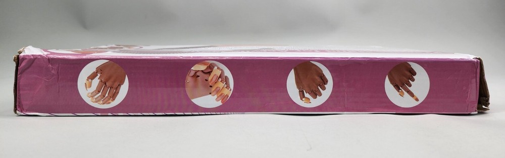 Practice Hand for Acrylic Nails, Professional Nail Practice Assorted Designs