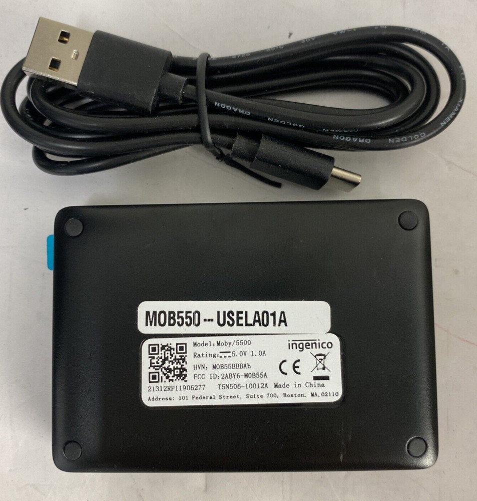 Ingenico Moby 5500 Mobile Card Reader all Card Types MOB55BBBAb