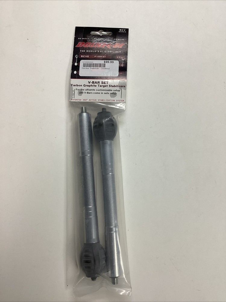 Doinker 8 Inch V-Bars Set (SILVER)