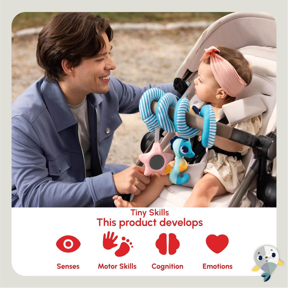 Spiral Stroller Activity Toy, Tiny Mariners