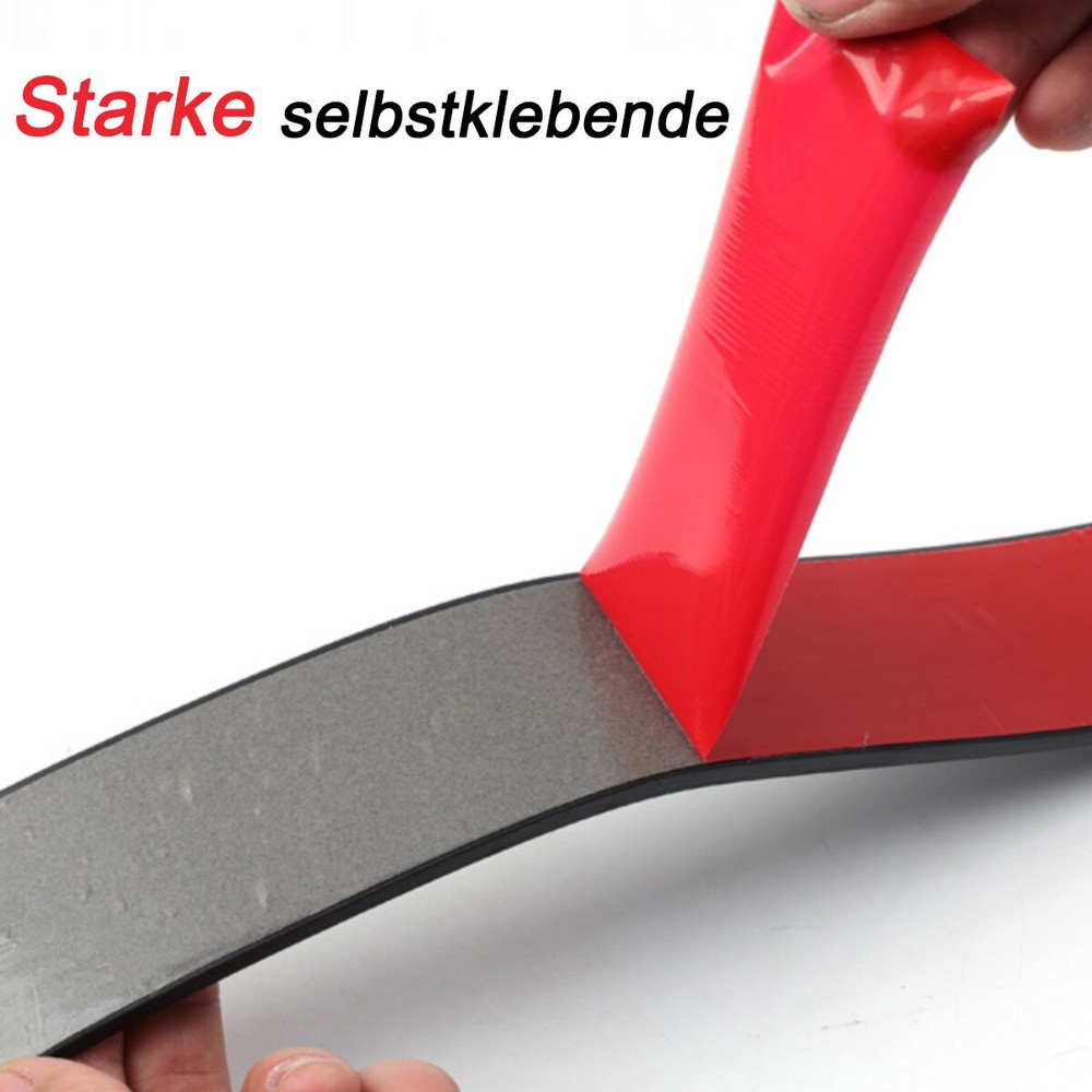 Self Adhesive Rubber Strip Pads Adhesive Backed Solid Seals Gasket Various Sizes
