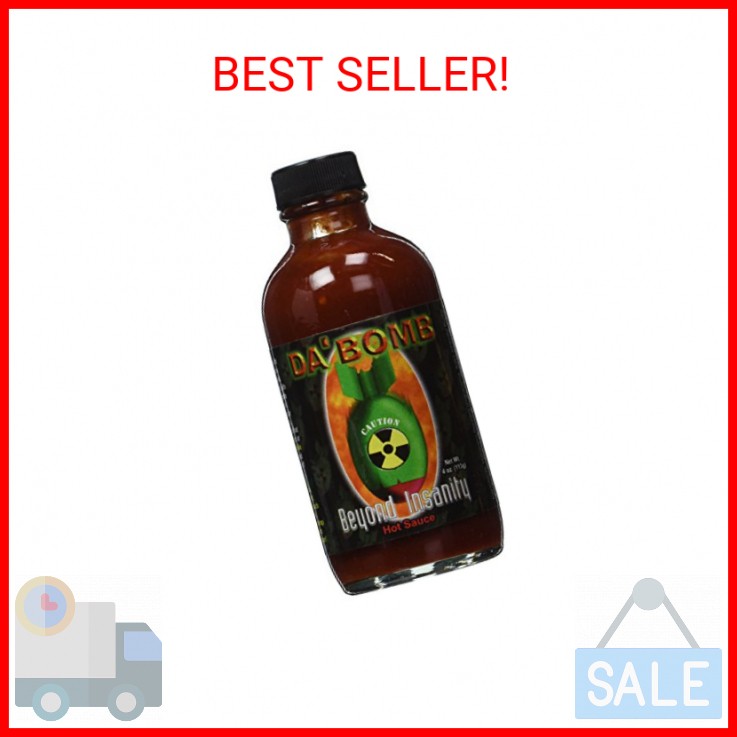 Da Bomb Beyond Insanity Hot Sauce, Bottle