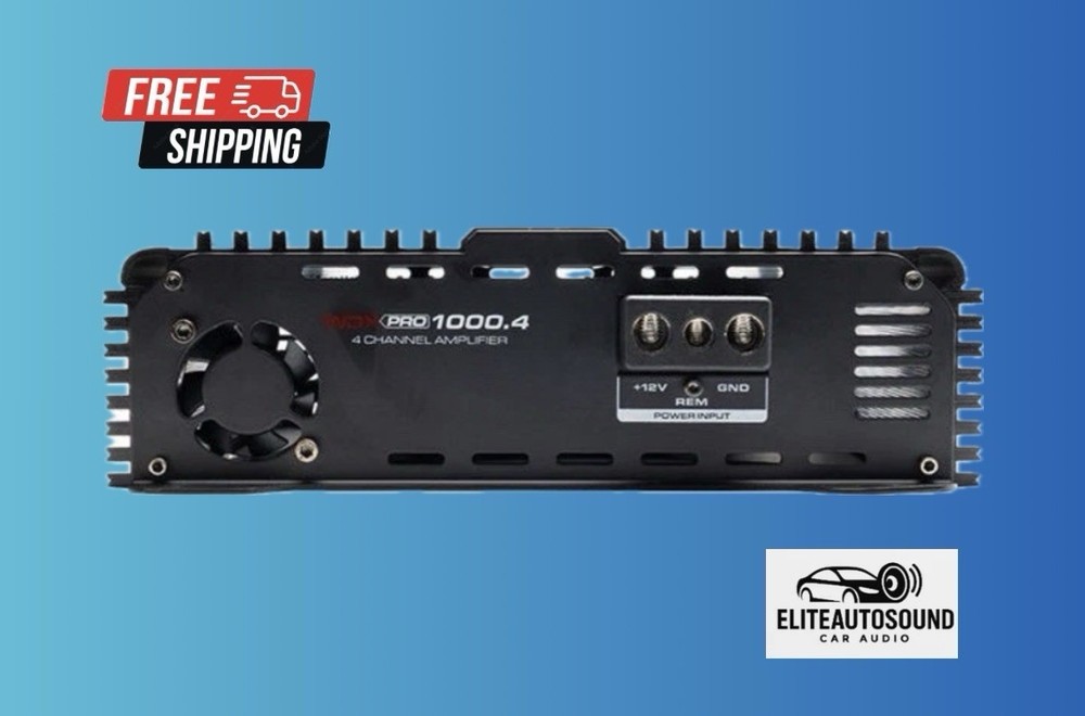 DB Drive WDX PRO1000.4 : 4-Channel Full-Range Class D Amplifier