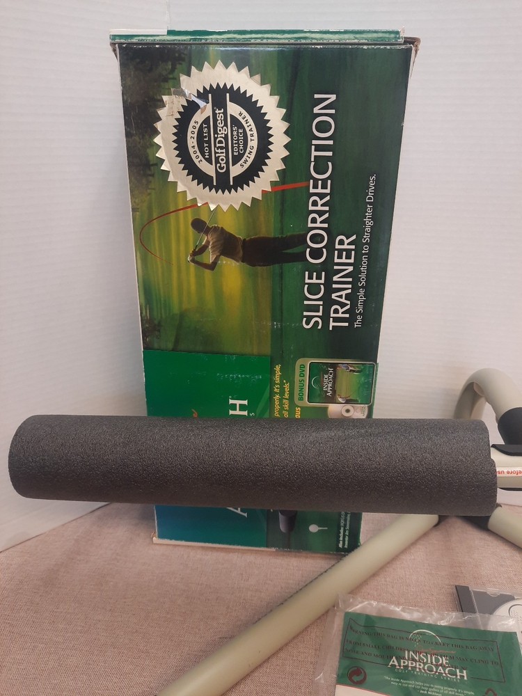 Jim Sowerwine Inside Approach Swing Slice Pull Correction Trainer Golf System